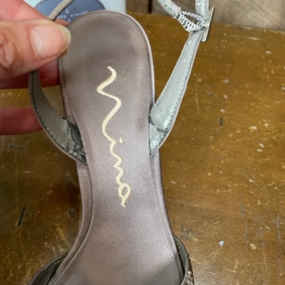 Nina Silver Sandal - Size 6 - Picture 13 of 13